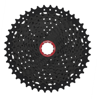 SunRace MX 11-Delt Kassett 10-42T, 458gr, Sort, SRAM XD kompatibel
