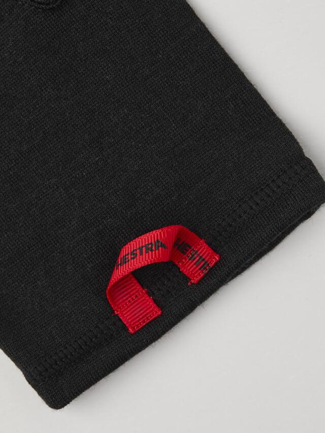 Hestra Merino Wool Liner Long 10 Black 