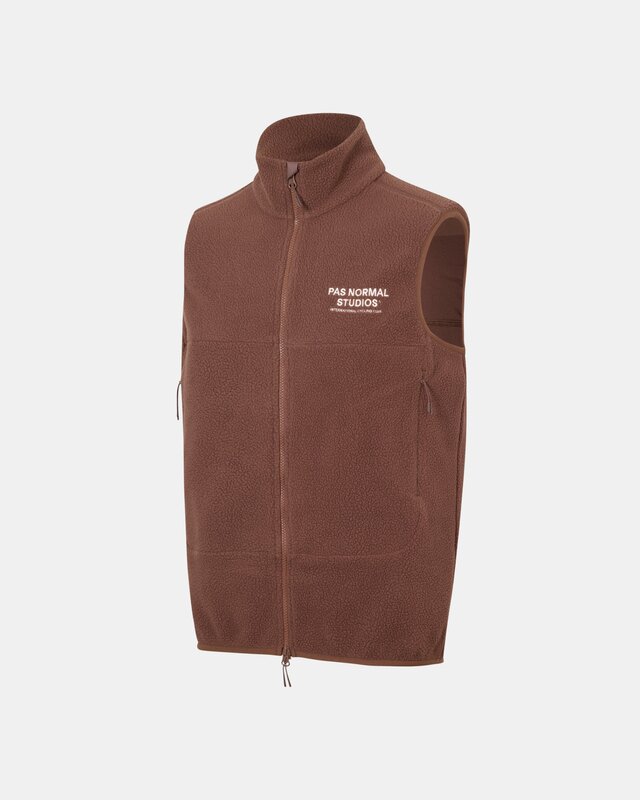 Pas Normal Studios Off-Race Fleece Vest Bronze - M 