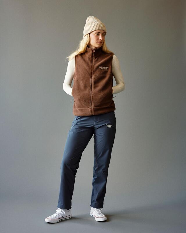 Pas Normal Studios Off-Race Fleece Vest Bronze - M 