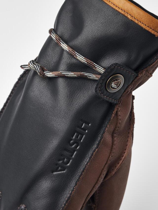 Hestra Wakayama - 5 Finger 10 Navy / Brown 