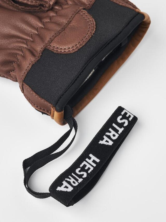 Hestra Wakayama - 5 Finger 10 Navy / Brown 