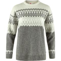 Fjällräven ÖVik Path Knit W L Grey-Chalk White