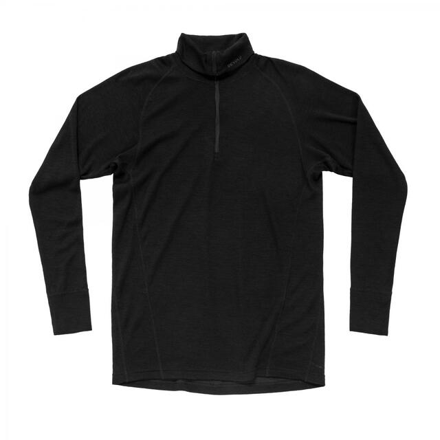 Devold Duo Active Merino Man L Z.Neck - Black 