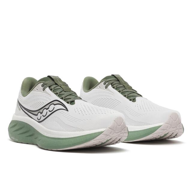Saucony Ride 18 45 White/Olivine 