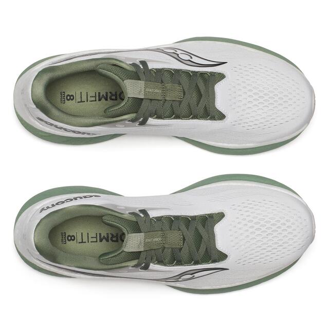 Saucony Ride 18 45 White/Olivine 