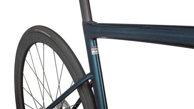 Specialized Tarmac SL8 Expert 58cm Ultegra Di2 - Gloss Lake/Green Pearl 