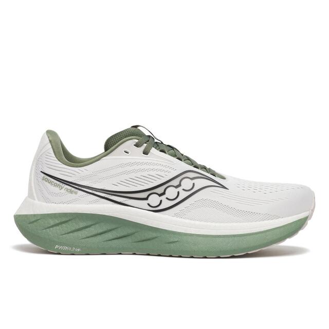 Saucony Ride 18 White/Olivine