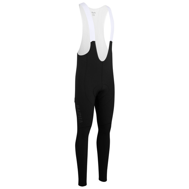 Rapha Men's Pro Team Winter Tights L with Pad II Black/White 