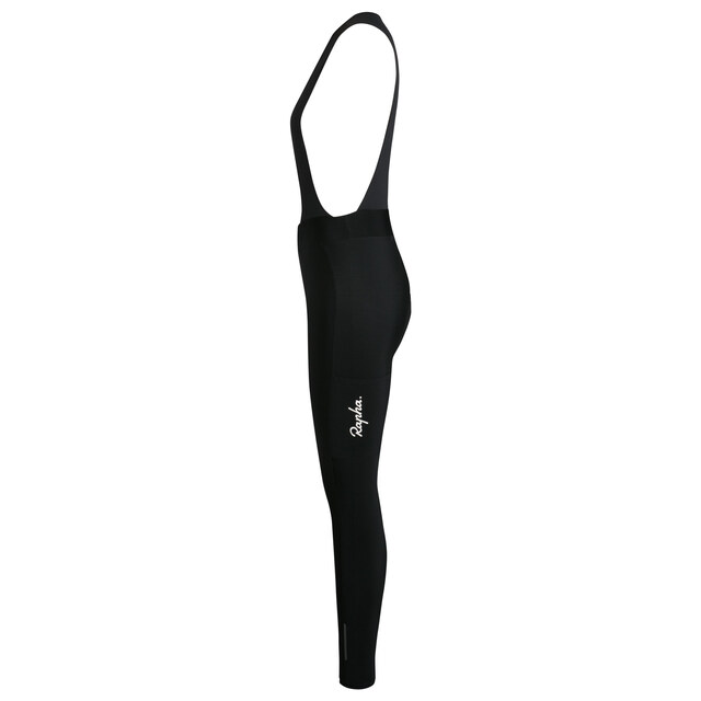 Rapha Women's Core Cargo Winter Tights With Pad - Black - L 