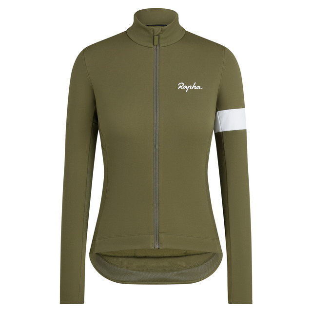 Rapha Women's Core Winter Jacket M Dark Khaki 