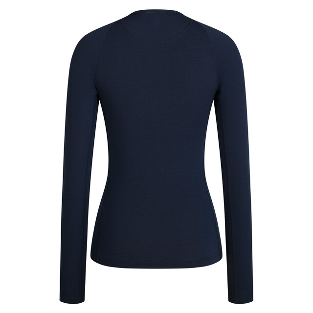 Rapha Women's Merino Base Layer XS Long Sleeve - Dark Navy 