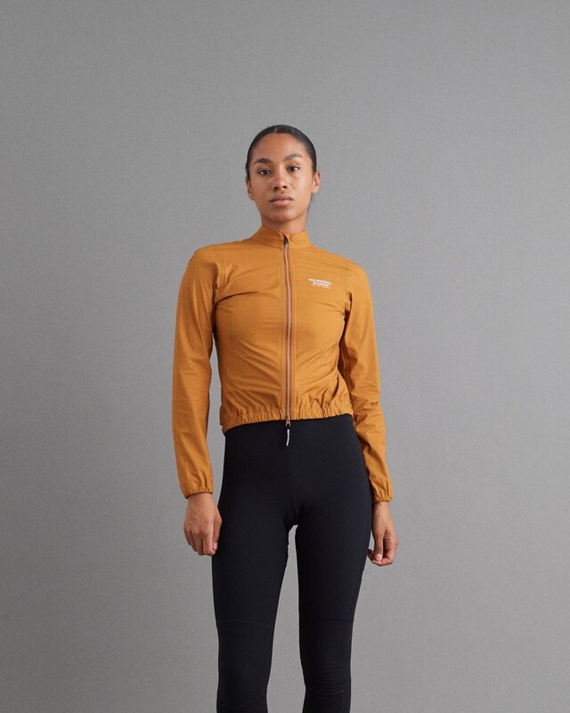 Pas Normal Studios Women's Mechanism Pertex Rain Jacket - Burned Orange - XS 