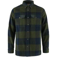 Fj&#228;llr&#228;ven Canada Shirt Herre XL Deep Forest-Dark Navy