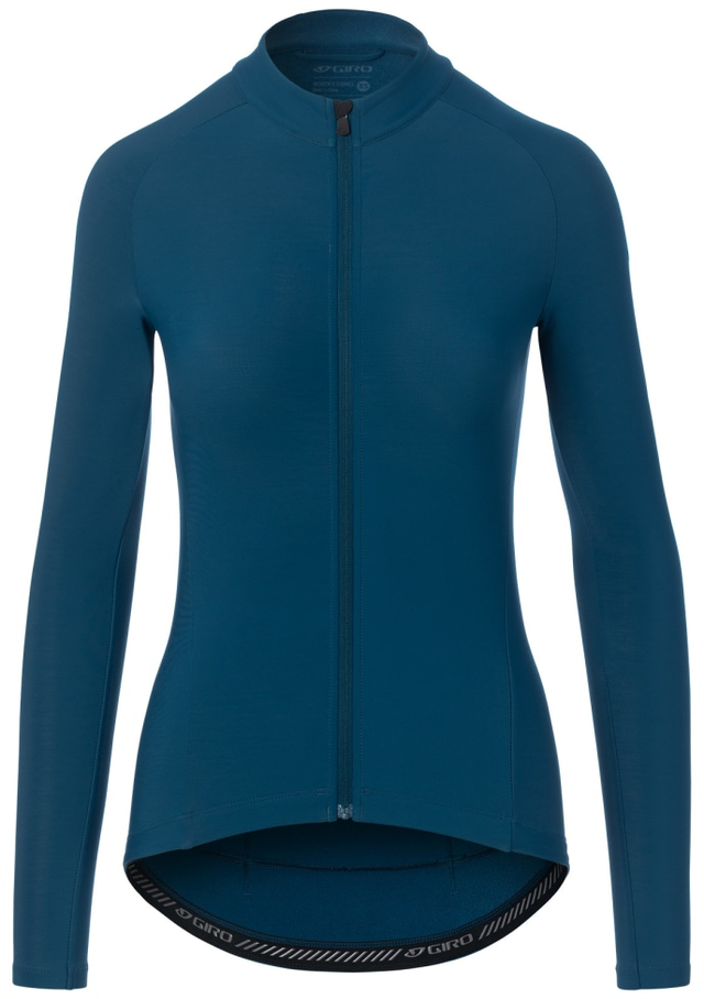 Giro W Chrono LS Thermal Jersey Harbor Blue - XL 