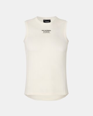 Pas Normal Studios Mid Sleeveless Base Layer Off White