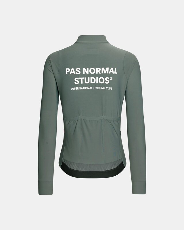 Pas Normal Women's Mechanism Long Sleeve Jersey Dark Moss - XS 