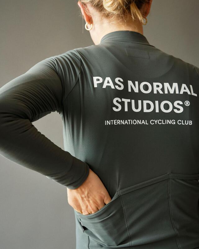 Pas Normal Women's Mechanism Long Sleeve Jersey Dark Moss - XS 