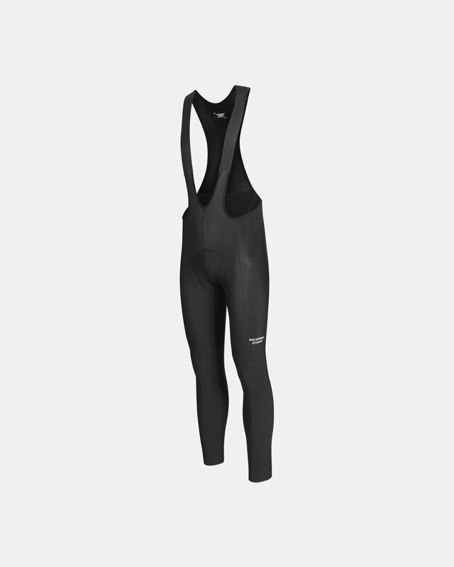 Pas Normal Studios Essential Thermal Long Bib Black - L 