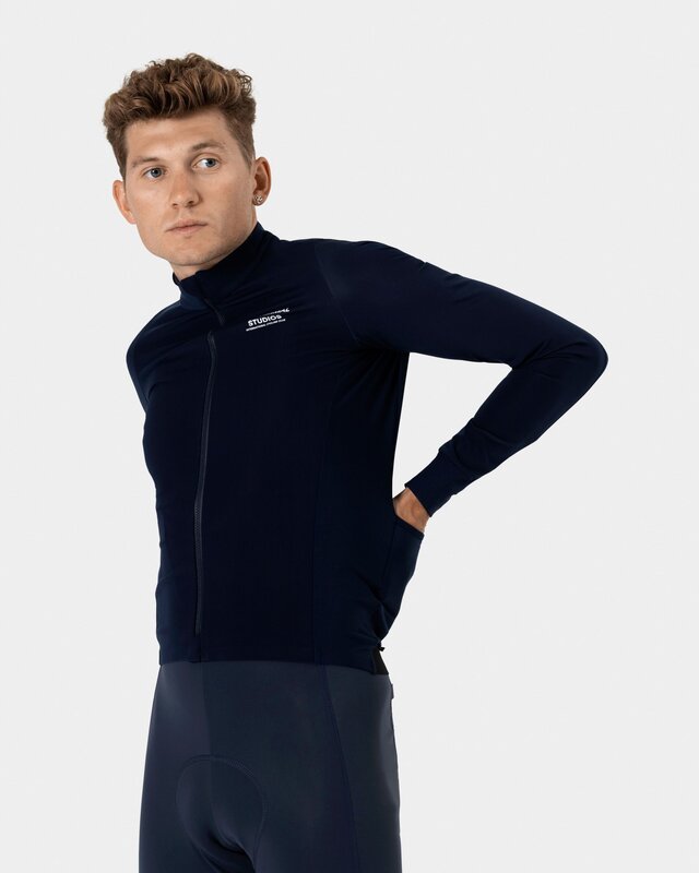 Pas Normal Studios Mech Thermal Long Sleeve Jersey Navy