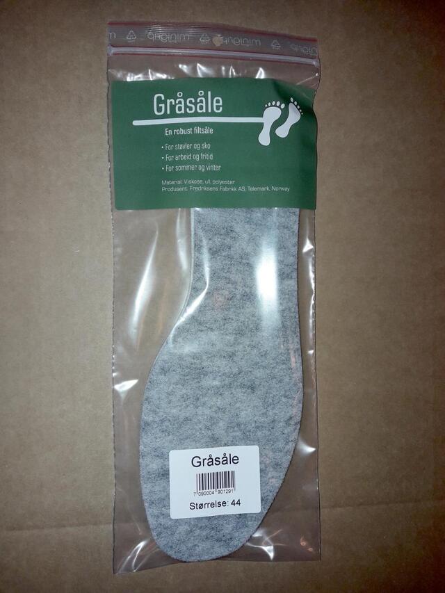 Norsk Ullsåle Gråsåle 45 