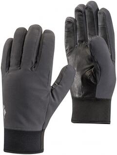 Diamond Midweight Softshell Gloves Smoke