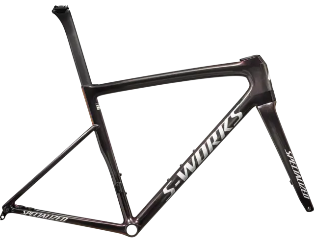 S-Works Tarmac SL8 Frameset Gloss C/Viavi M/Chaos Red P/W - 56cm 