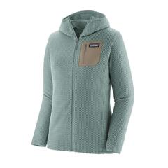 Patagonia W&#39;S R1 Air Full-Zip Hoody Dame Thermal Blue