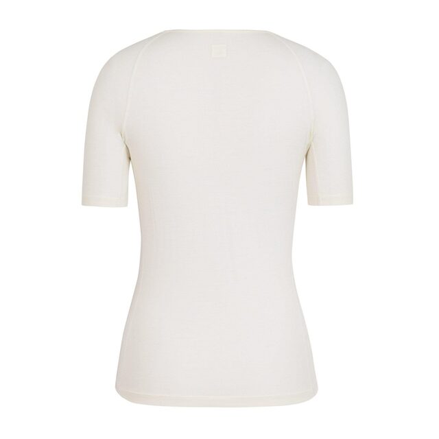 Rapha Women's Merino Mesh Base layer Short Sleeve Cream 
