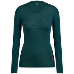 Rapha Women's Merino Base Layer Long Sleeve Teal