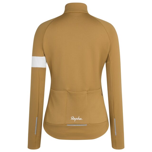Rapha Womens Core Winter Jacket Faded Gold 