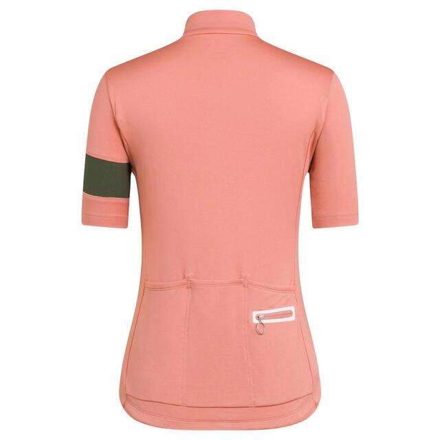 Rapha Women's Classic Jersey II Rose/Dark Green 