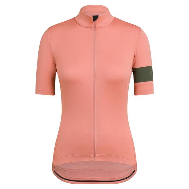 Rapha Women's Classic Jersey II Rose/Dark Green