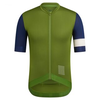 Rapha Men&#39;s Pro Team Training Jersey Green/Navy