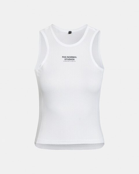 Pas Normal Studios Women's Sleeveless Base Layer - White