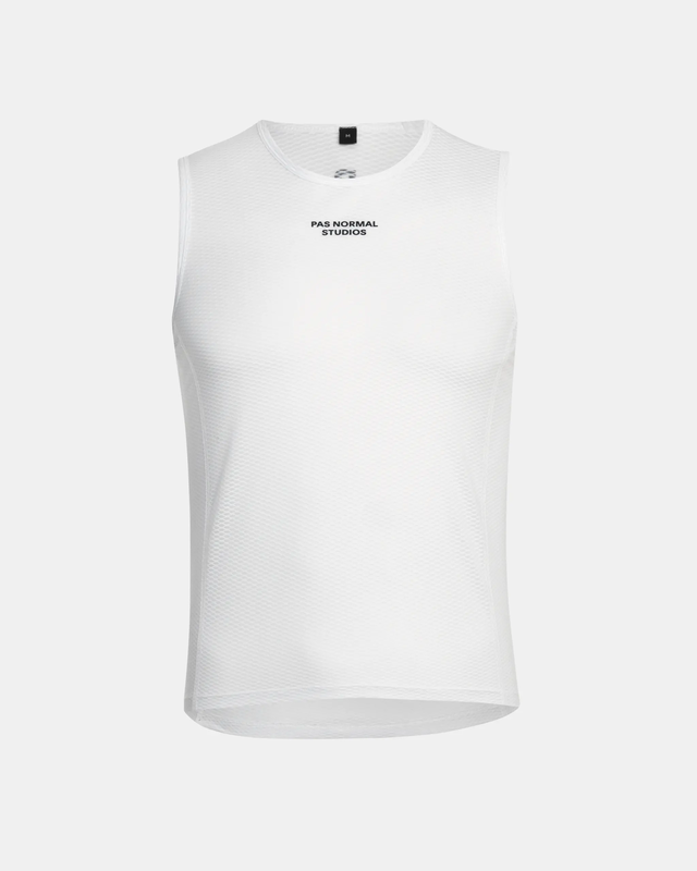 Pas Normal Studios Sleeveless Base Layer White