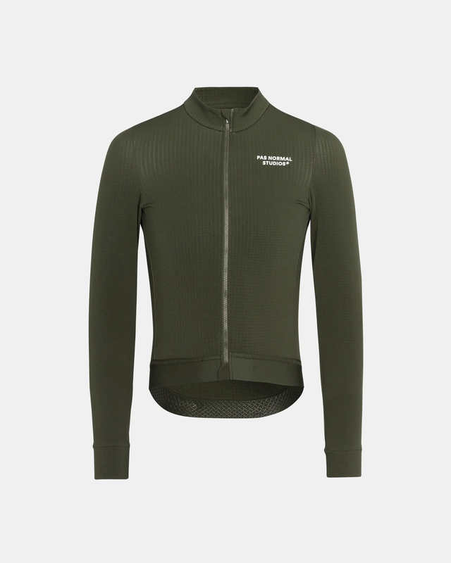 Pas Normal Studios Men&#39;s Essential Long Sleeve Jersey Olive