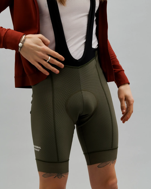 Pas Normal Studios Men's Essentail Bib S Olive Green 