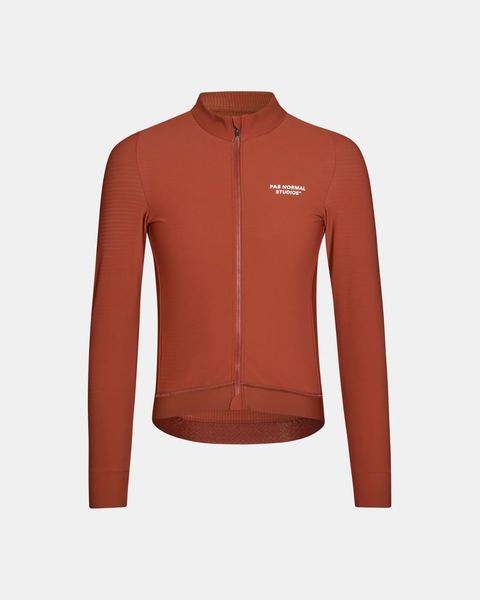 Pas Normal Studios Essential Long Sleeve Jersey - Brick