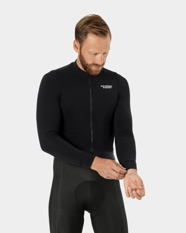 Pas Normal Studios Essential XS Long Sleeve Jersey Black 