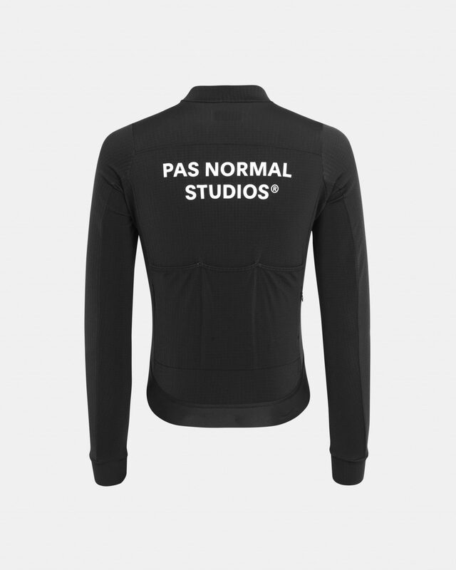 Pas Normal Studios Essential XS Long Sleeve Jersey Black 