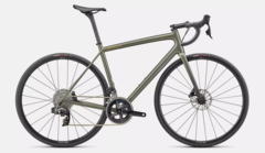 Specialized Aethos Comp - Rival eTap AXS Satin Metallic Moss/Gold/Carbon Fade