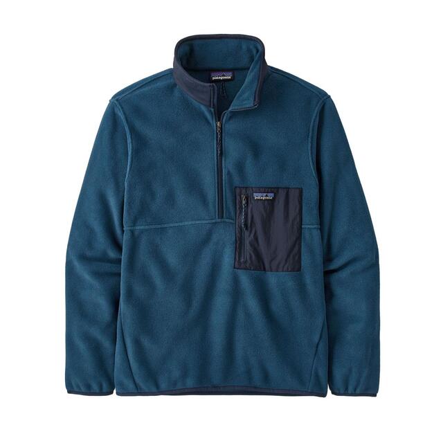 Patagonia Microdini 1/2 Zip P/O Herre S Tidb Tidepool Blue 