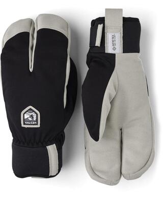 Hestra W.S. Wool Terry Split Mitt Black