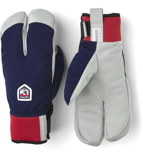 Hestra Wool Terry Windbreaker Split Mitt Navy