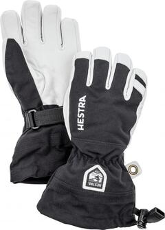 Hestra Army Leather Heli Ski Jr Hanske Black