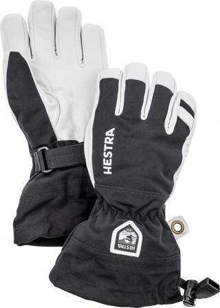 Hestra Army Leather Heli Ski Jr Hanske Black