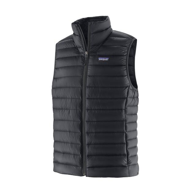 Patagonia Down Sweater Vest Herre L Black 