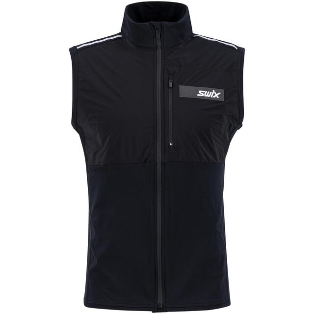 Swix Focus Warm Vest Herre L Black 