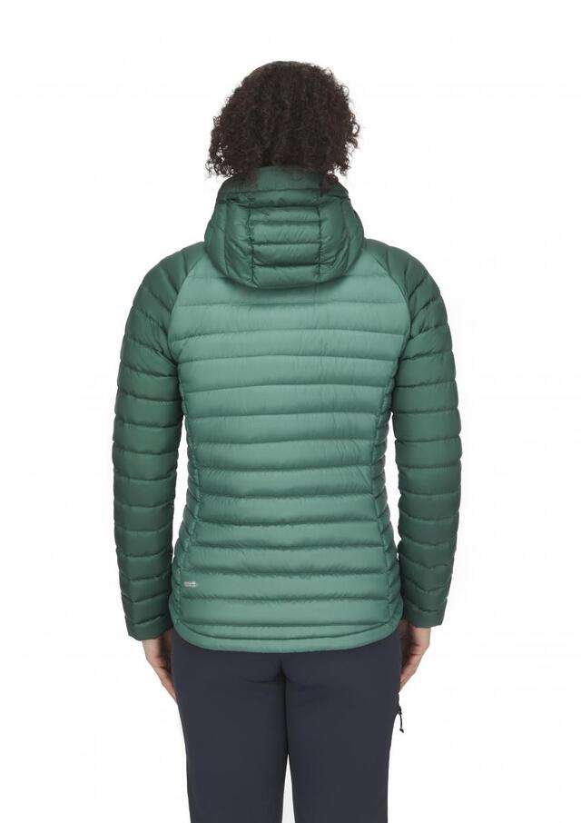 Rab Microlight Alpine Jacket Dame 14 Gse Green Slate/Eucalyptus 